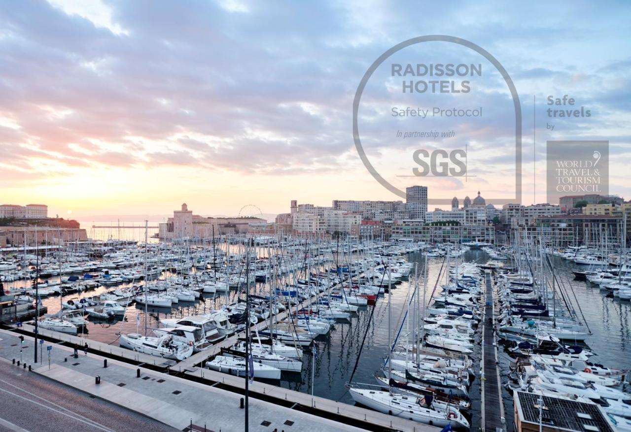 Radisson Blu Hotel Marseille Vieux Port Zewnętrze zdjęcie